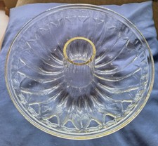 Backform Rund Glas Gugelhupf Jenaer Glas Ø 26 cm Schott & Gen. Kuchenform