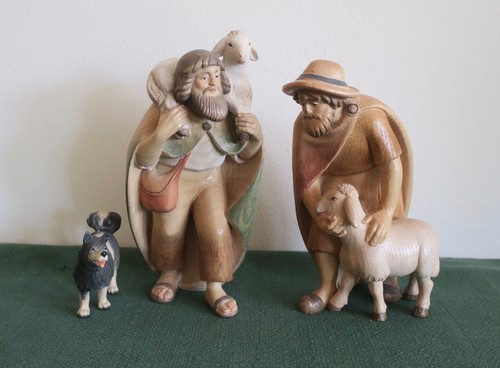 Zwei hirten mit - schafen, und