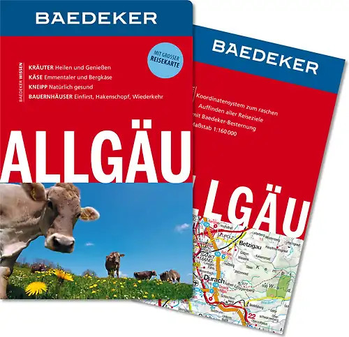 Baedeker reiseführer allgäu - reiseführer,