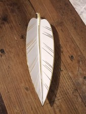 Porzellan Blatt-Schale mit