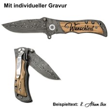 Klappmesser personalisiert - personalisiert, m