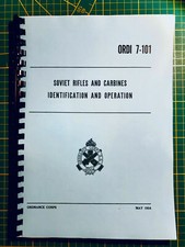 DIN A4 US Armeehandbuch Mosin