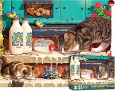 100 Teile Puzzles für