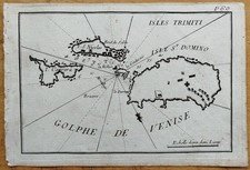 Tremiti Inseln Italien - Roux Original Kupferstich - 1779