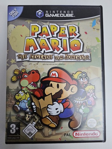 Nintendo gamecube paper mario - nintendo,