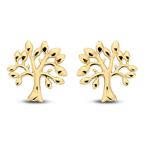 Ohrstecker echt gold - 585, (14