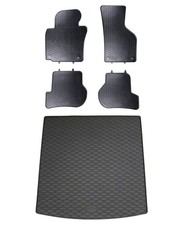 Fußmatten Kofferraumwanne für VW Golf 5 + 6 Variant Kombi im Set Gummi Matten