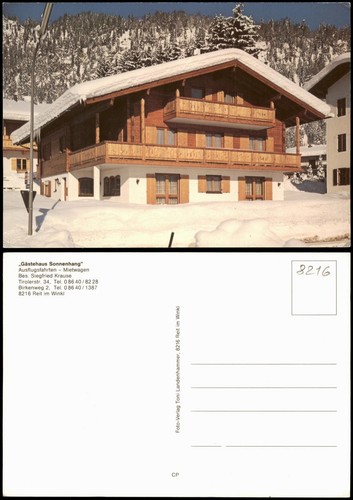 Reit winkl gästehaus - reit, im