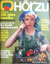 HÖRZU 14- 1976 Z TV:  3.-9.4. Ingrid Steeger LES HUMPHRIES Romy Schneider Seeler