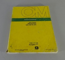 Owners Manual / Handbook John