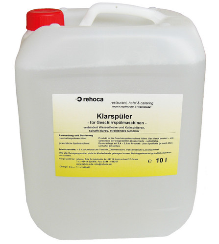 Klarspüler für - 10, l