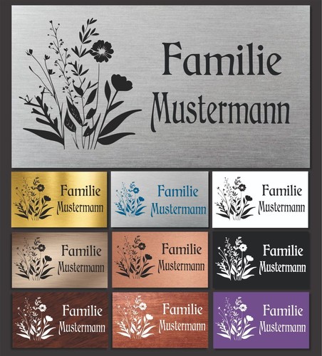 Briefkastenschild