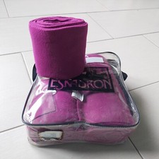 Eskadron Bandage Pferd 4 Stück Klettverschluss, Farbe Berry