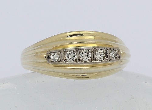 Ring 14k 585er gelb - ring,