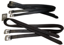 Horse Guard  Steigbügelriemen Classic Softleder  schwarz braun versch. Längen  