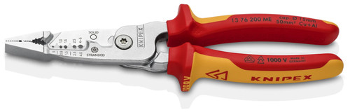 Knipex elektrikerzange 76 - 13,