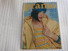 DDR PRAMO Praktische Mode Schnittmuster 7/1985 - Sommer Kleid Rock Blazer Bluse