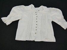 Trachtenmieder weiß Mieder