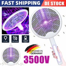 3500V USB Elektrische Fliegenklatsche Insektenvernichter Elektro Mückenklatsch