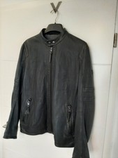 Boss Lederjacke Herren Gr. 54