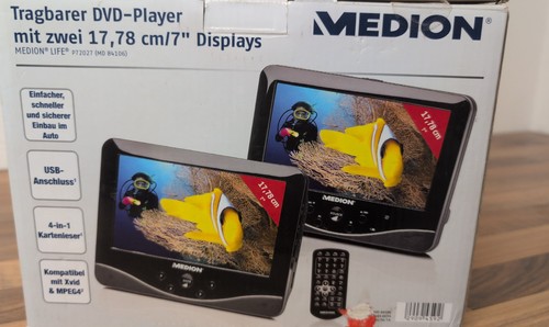 Medion tragbarer dvd player - medion,