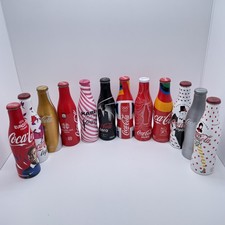 Coca Cola Aluflaschen Alu Flaschen Sammler Liebhaber - UNGEÖFFNET