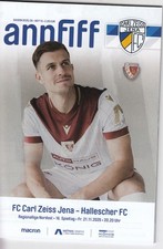 Programm FC Carl Zeiss Jena -