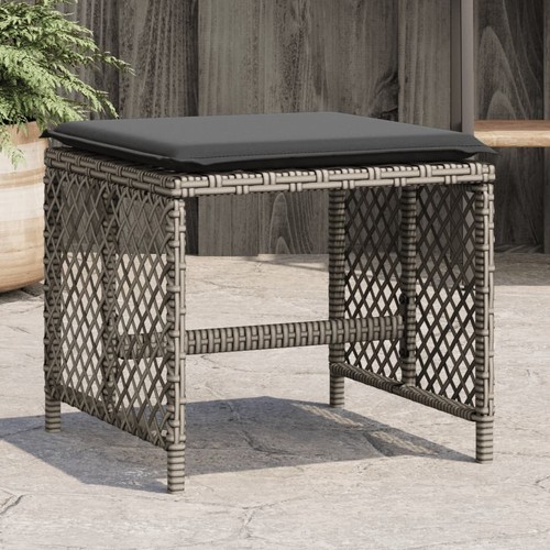 Vidaxl gartenhocker mit - gartenhocker,