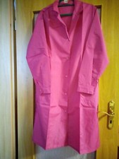 Nylon Blouse Kittel Fuchsia Gr