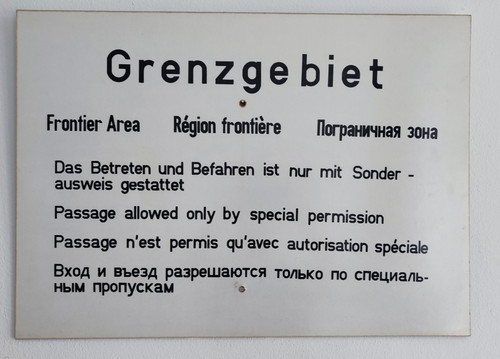 Original ddr schild - ddr,