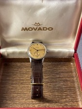 Vintage Movado Watch And Box