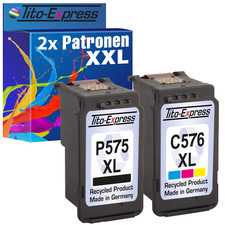 Patronen für Canon PG-575 CLI-576 XL Pixma TS3750i TS3751i 3551i TR4750i TR4751i