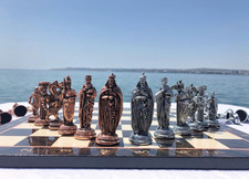 Kreuzritter schachspiel mit - schachspiel,