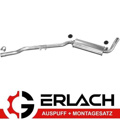 Mittelschalldämpfer für audi - für,