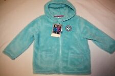 NEU * Papagino Kuschel-Jacke Gr.98/104 blau Strickjacke Teddyjacke Plüschjacke 