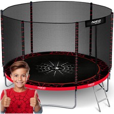 Trampolin Gartentrampolin Kindertrampolin Sicherheitsnetz Neo-Sport 252 cm 8FT