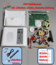 UKW / MW Radiobausatz Kit + USB 8W Lötkolben + Lötzinn + deutsche Anleitung