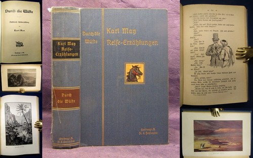 Karl may fehsenfeld - may, blau