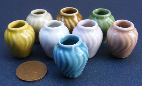 Puppenstube keramik vase - puppenstube,
