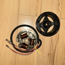 Original Simson Zündung Lichtmachine Grundplatte 8307.7-100 + Polrad S 50 B 1