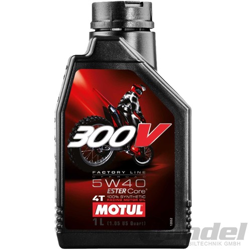 Motul 300v 5w40 liter - 1-liter, road