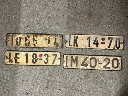 Ost berlin kfz kennzeichen - ost-berlin, kfz-kennzeichen