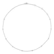 14K Weiss Gold Diamanten Von