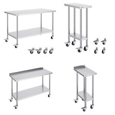 VEVOR Edelstahl-Arbeitstisch