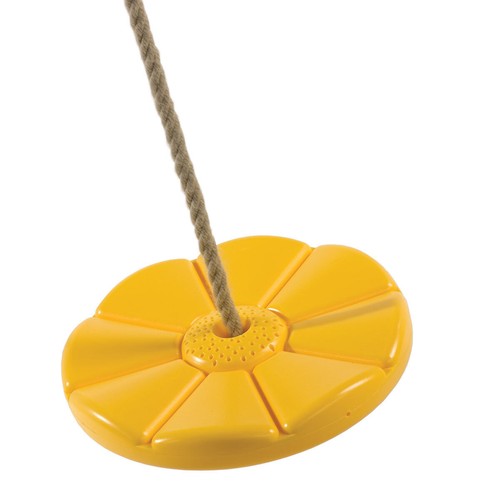 Tellerschaukel kunststoff gelb - tellerschaukel,