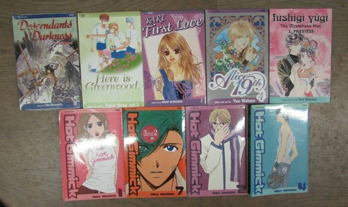 Various ahojo manga - manga, books