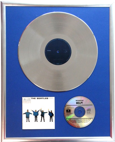 The beatles help gerahmte - the, cd