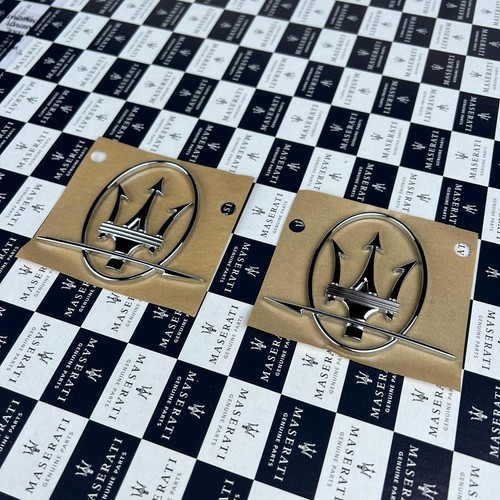 Maserati emblem dreizack - 2x,