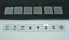 6x Abdeckkappen, Schrifteinlage, Elektr. Handrad 18mm für Deckel NC Fräsmaschine