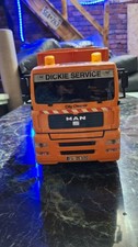 Dickie Spielzeug Müllauto, orange, 55cm